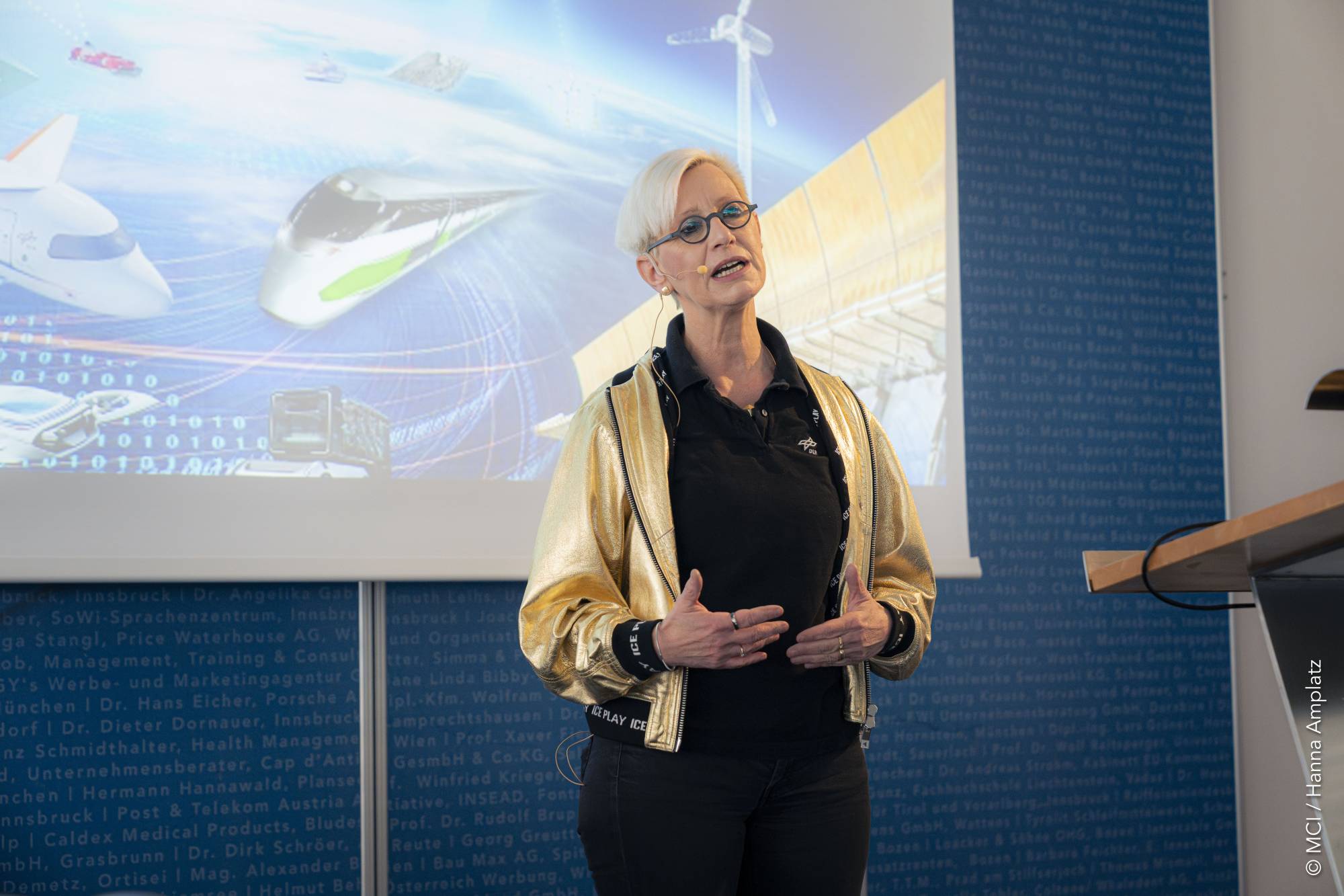Anke Kaysser-Pyzalla, Chair of the Executive Board of the German Aerospace Center (c) MCI Amplatz