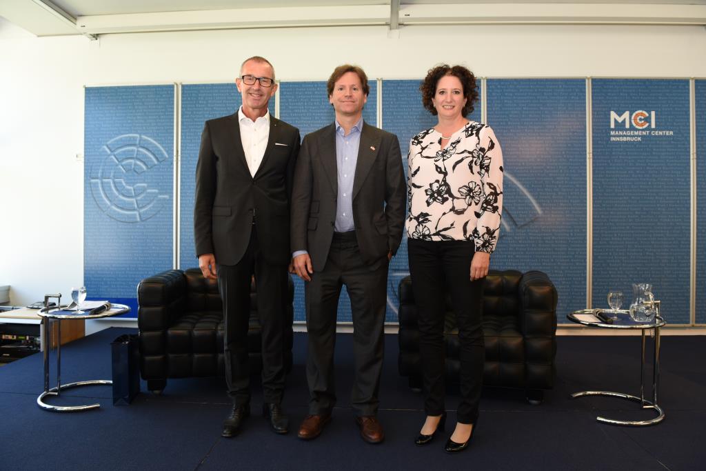 Prof. Dr. Andreas Altman, Trevor D. Traina and Mag. Bettina Stichauner