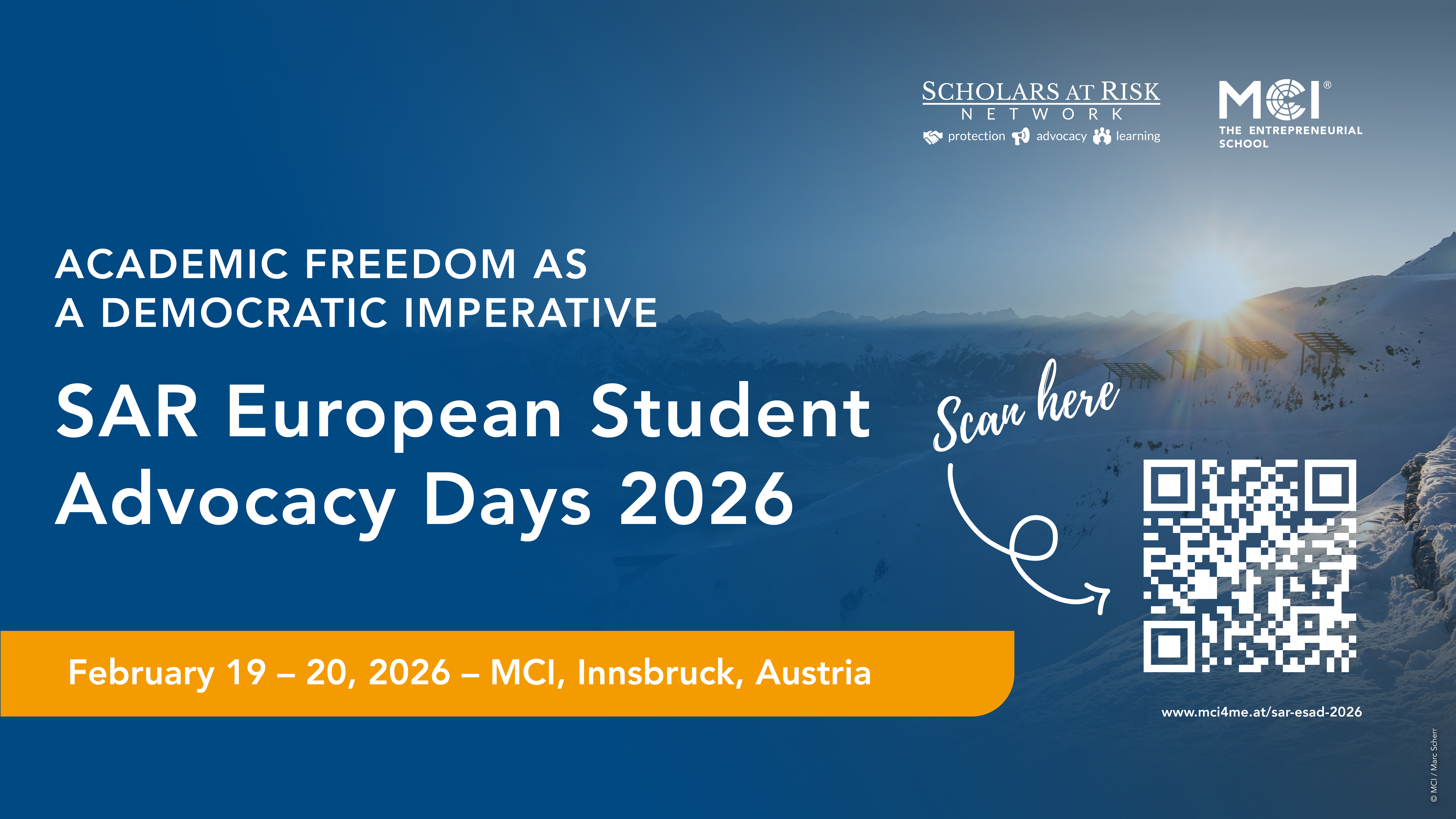 SAR European Student Advocacy Days 2026 