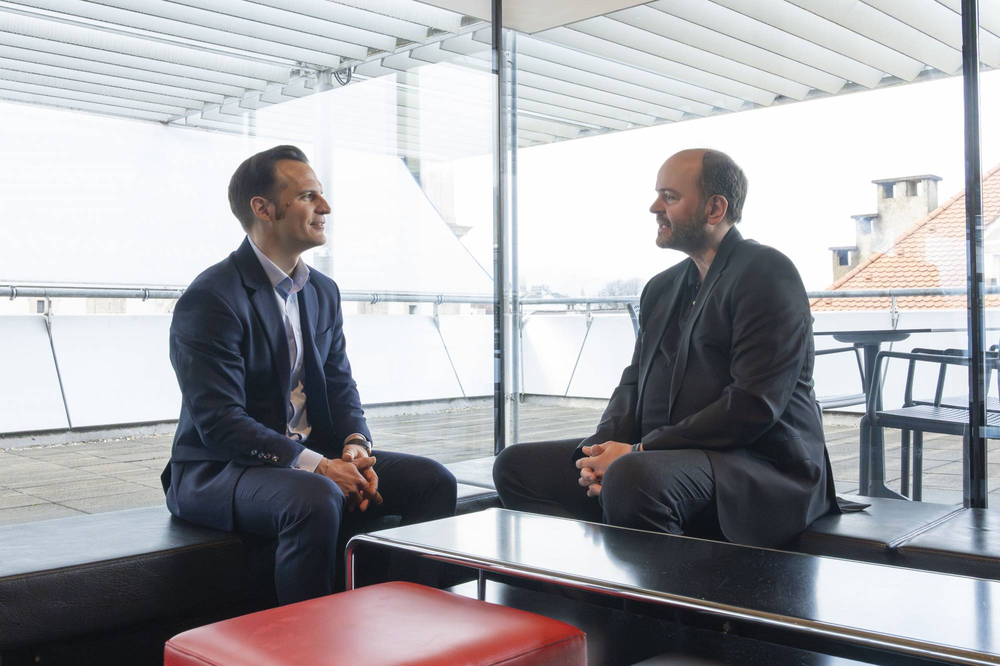 <p>Interview: Michael Razen with Oliver Som&nbsp;©MCI/Hanna Amplatz</p>