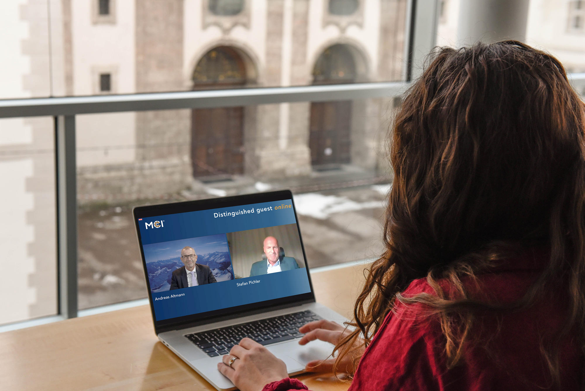 MCI-Livetalk mit Luftfahrt- und Touristikmanager Stefan Pichler. Foto:MCI