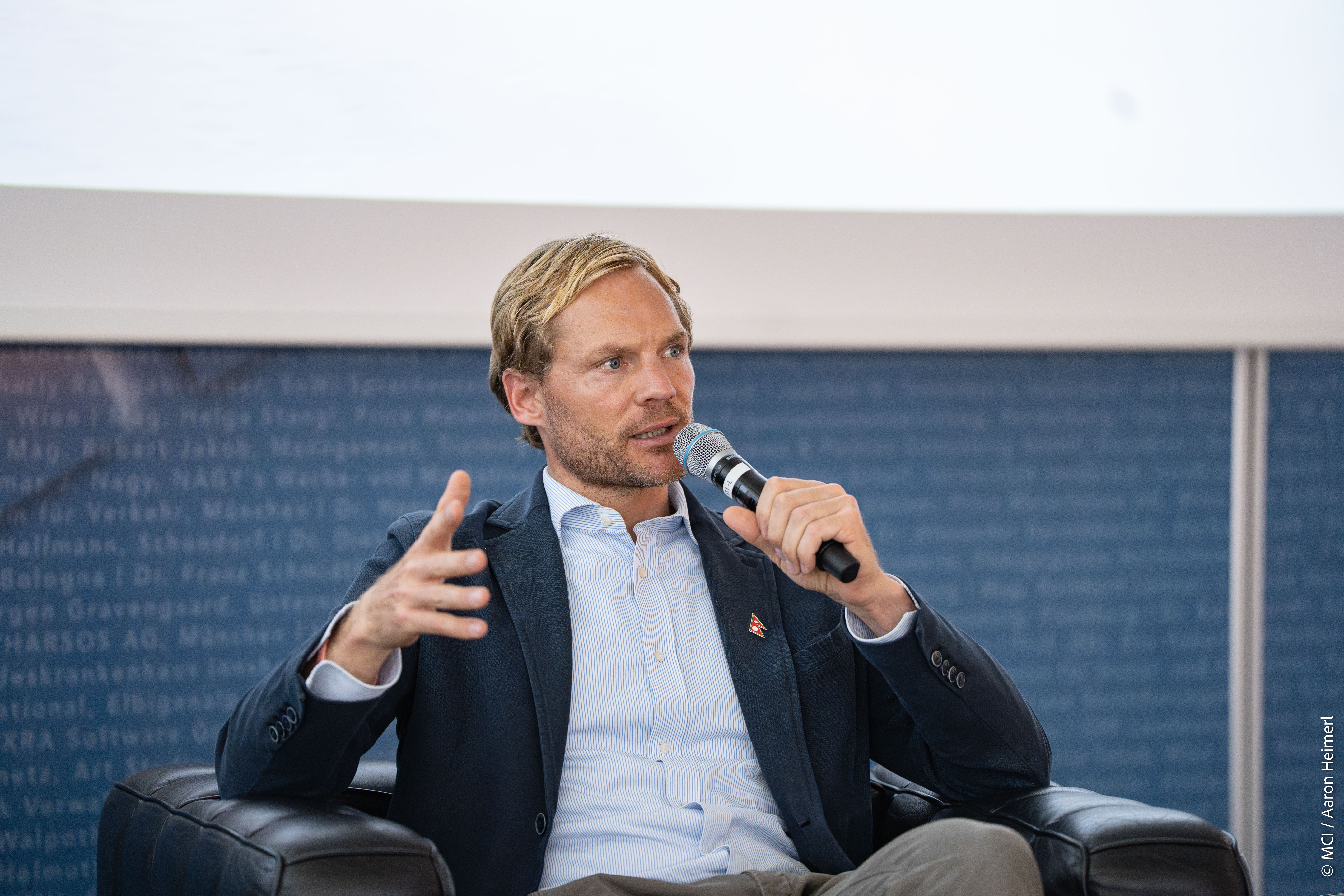 Benedikt Böhm, long-term CEO of Dynafit, extreme mountaineer and WWF Ambassador at MCI