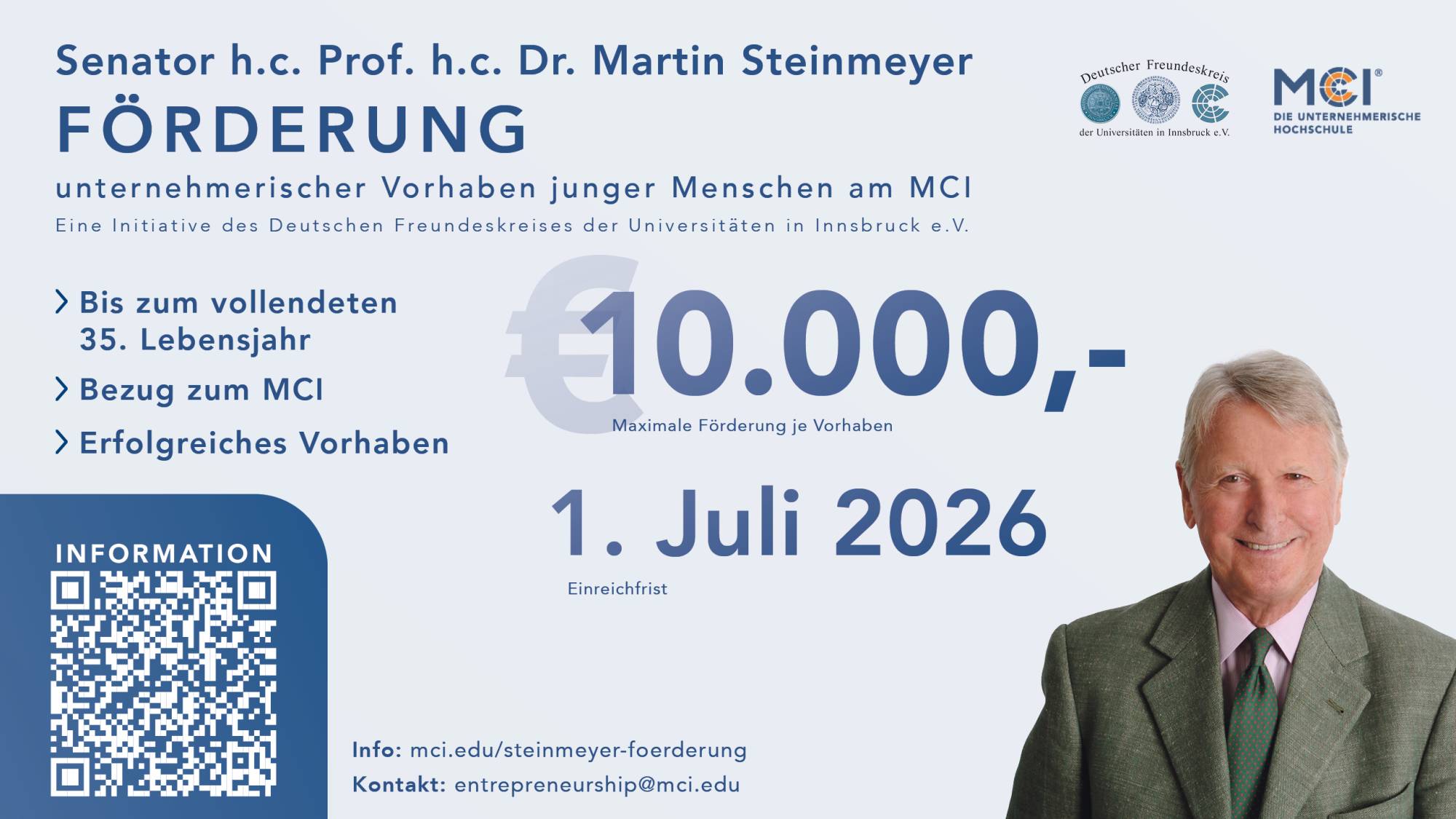 Martin Steinmeyer Förderung