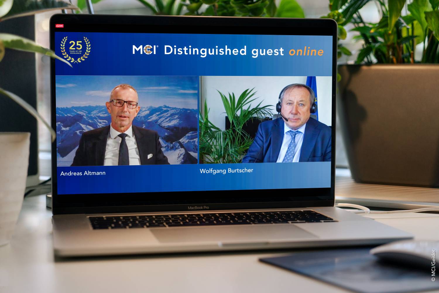 MCI Rector Andreas Altmann in dialogue with Director General for Agriculture and Rural Development of the European Commission. Foto:MCI