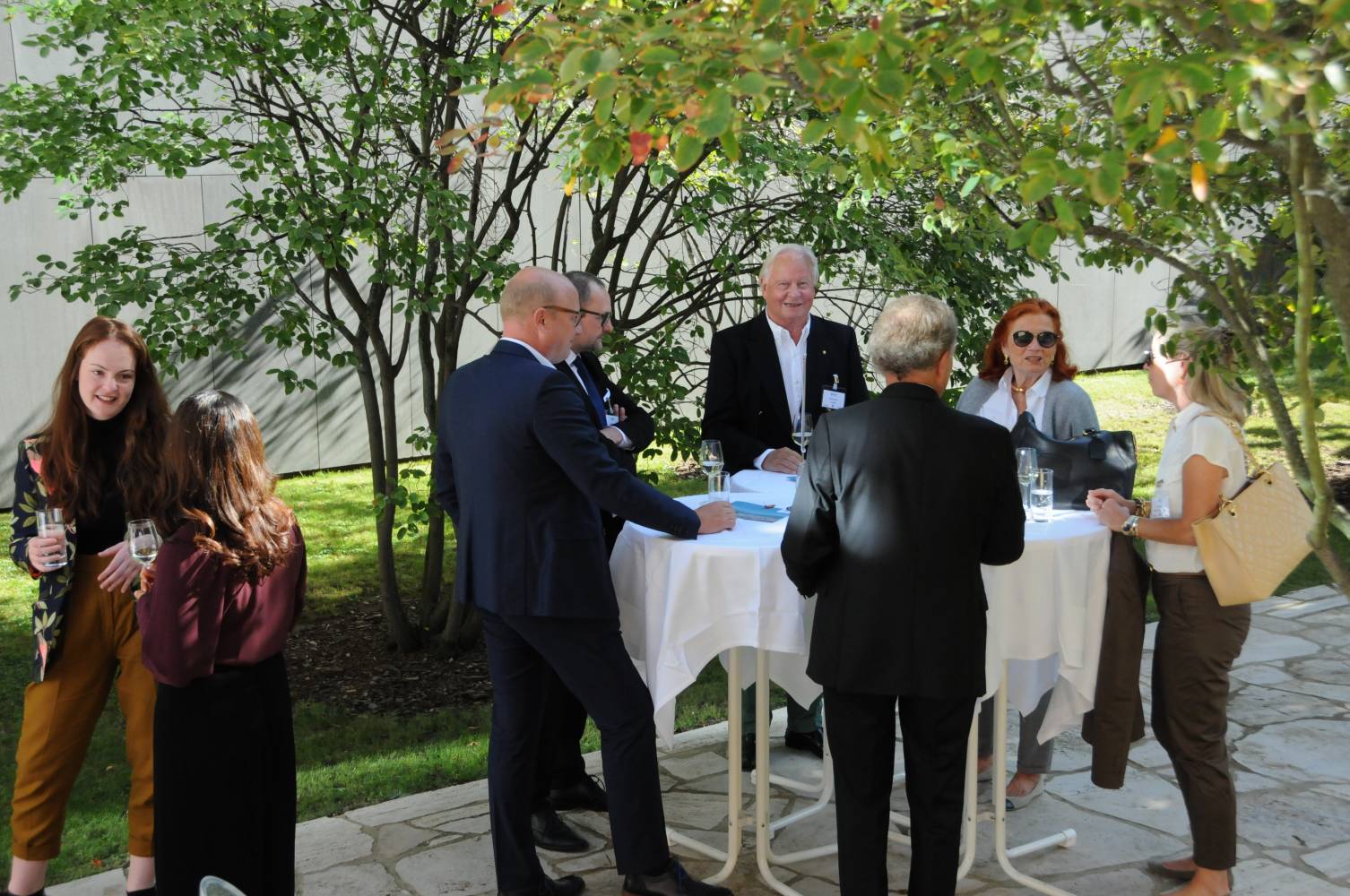 Gemeinsames Alumnitreffen von LFUI, MUI & MCI auf Einladung des Deutschen Freundeskreises und der Österreichischen Botschaft in Berlin.