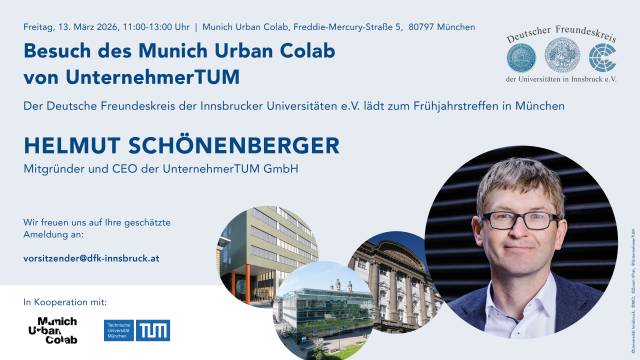 Innsbruck trifft München  |  Besuch des Munich Urban Colab von UnternehmerTUM