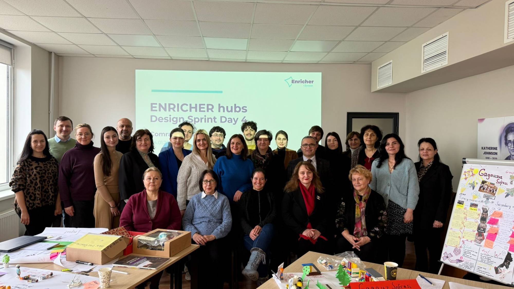 <p>Third training week at Comrat/Moldova at Comrat State University. © Enricher Hubs</p>