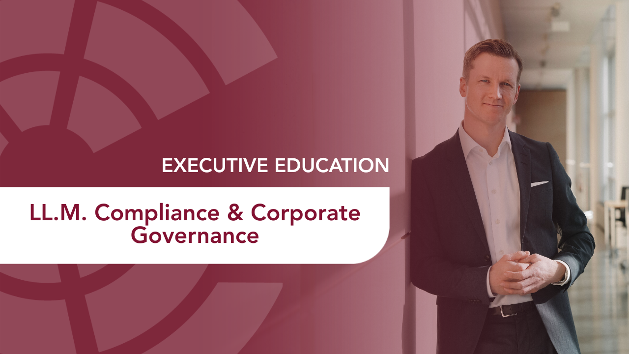 <p>Erfahren Sie mehr über den LL.M. Compliance & Corporate Governance.</p>