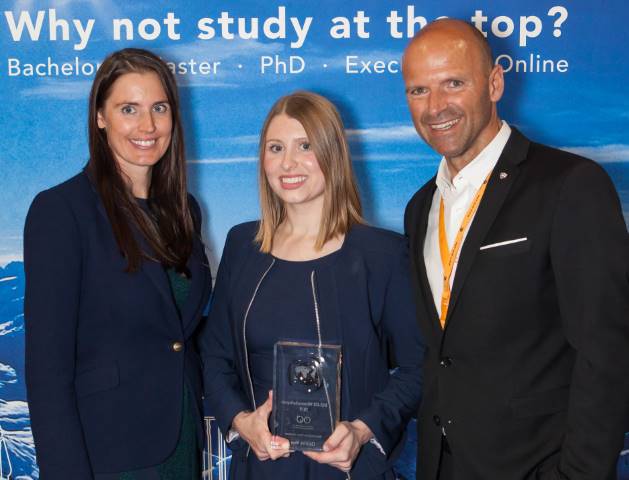 MCI graduate Christina Mayr, M.A., won the coveted award for the category 