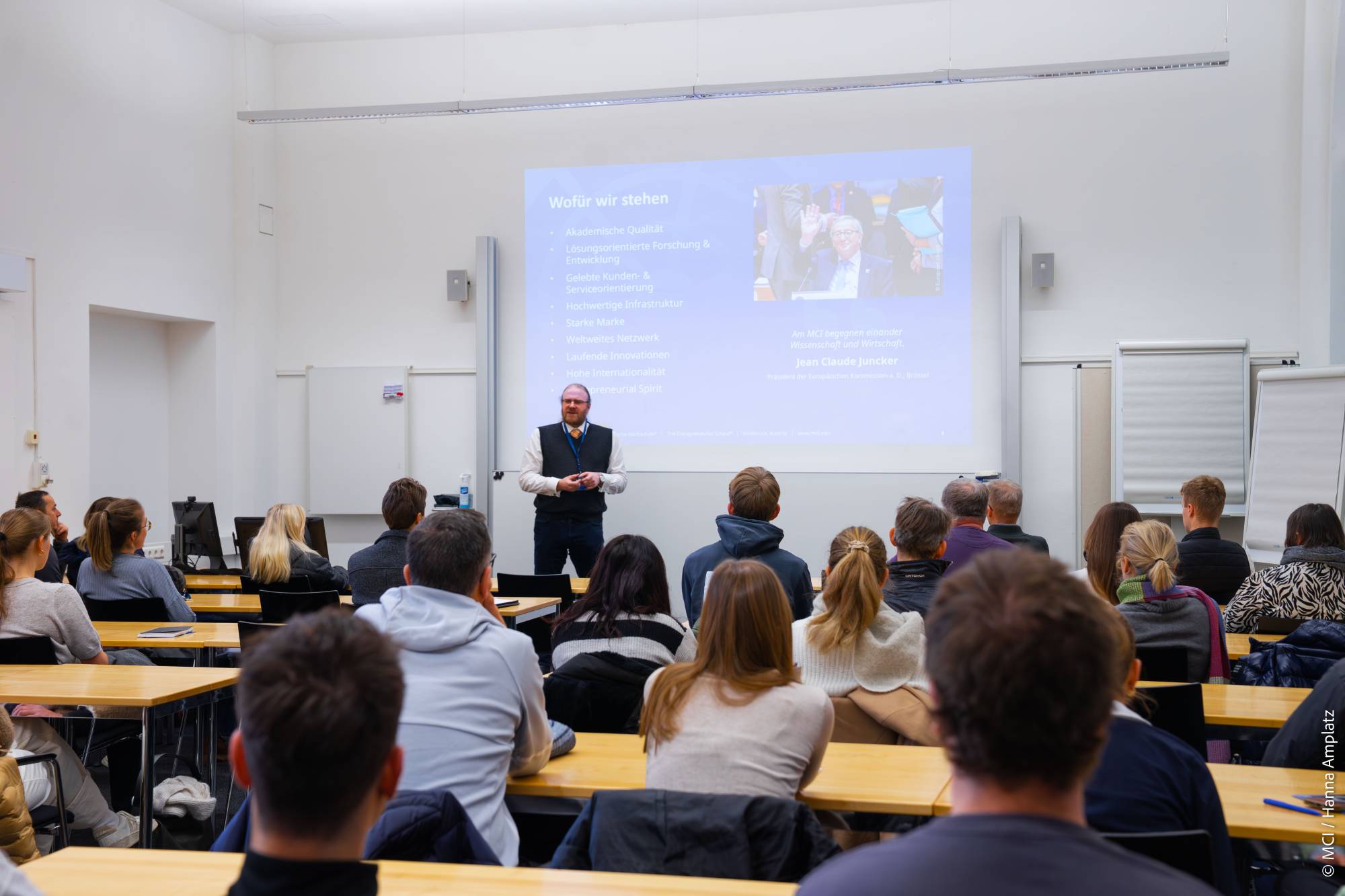 <p>Impressionen des MCI OPEN HOUSE 2026 in Innsbruck ©MCI/Hanna Amplatz</p>