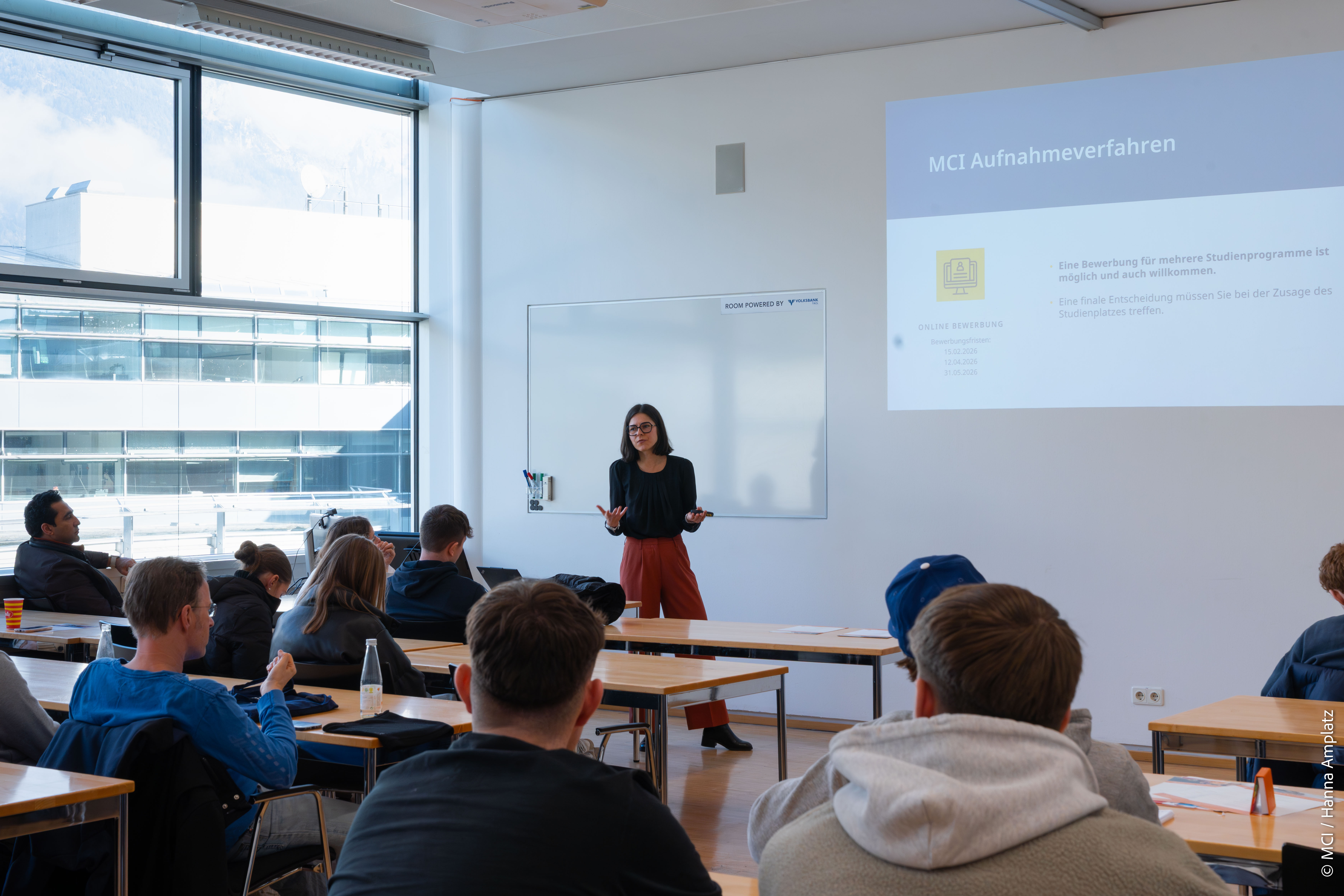 <p>Impressionen des MCI OPEN HOUSE 2026 in Innsbruck ©MCI/Hanna Amplatz</p>