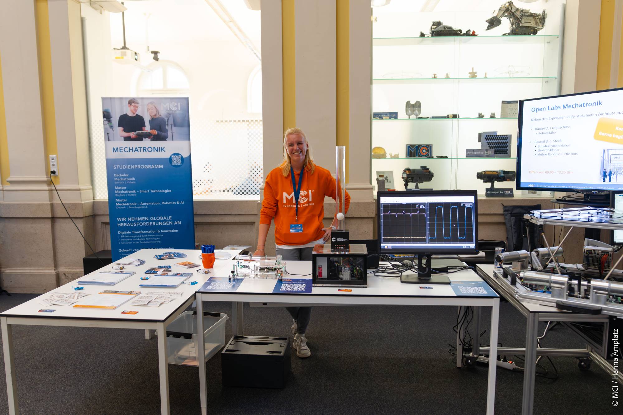 <p>Impressionen des MCI OPEN HOUSE 2026 in Innsbruck ©MCI/Hanna Amplatz</p>