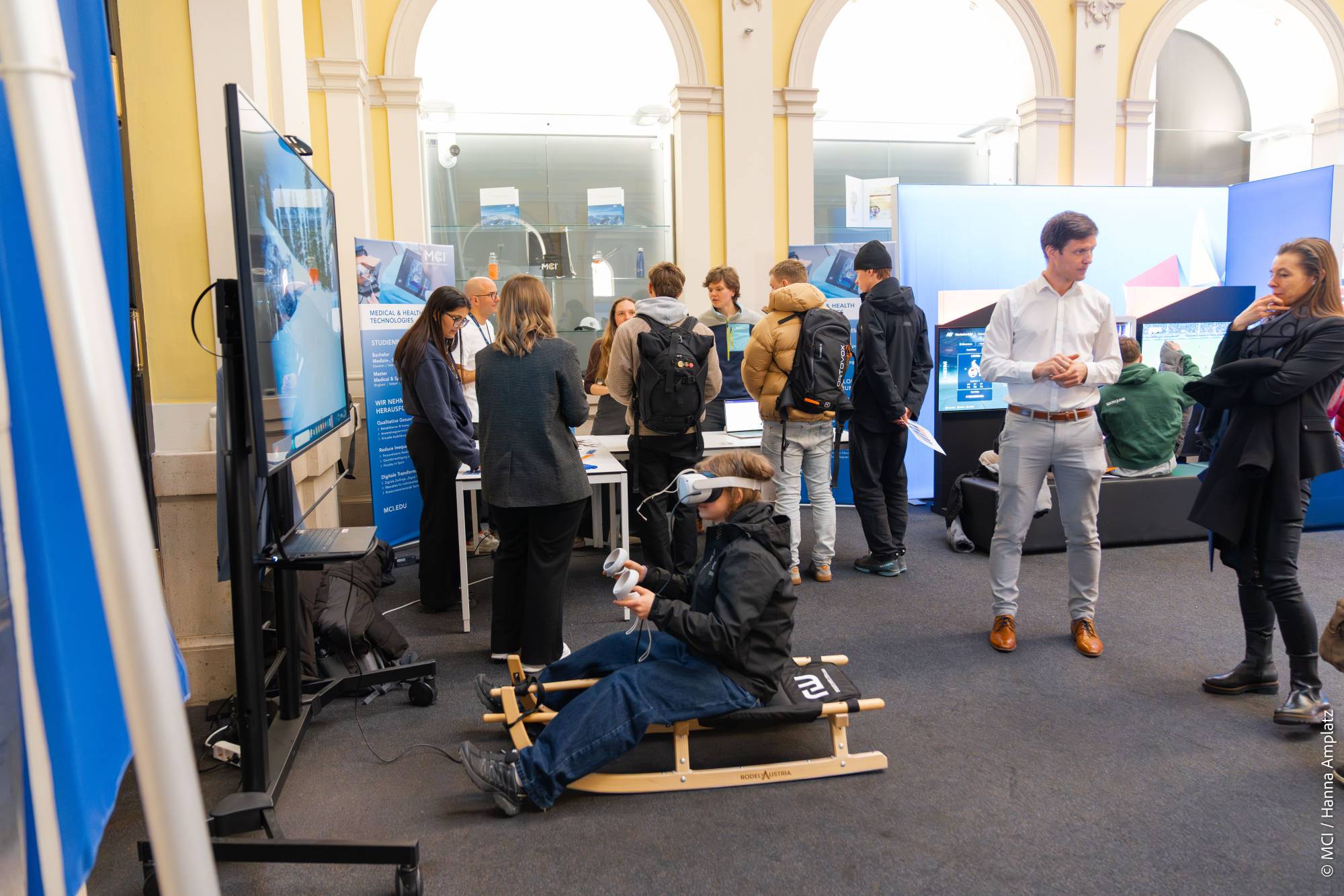 <p>Impressionen des MCI OPEN HOUSE 2026 in Innsbruck ©MCI/Hanna Amplatz</p>