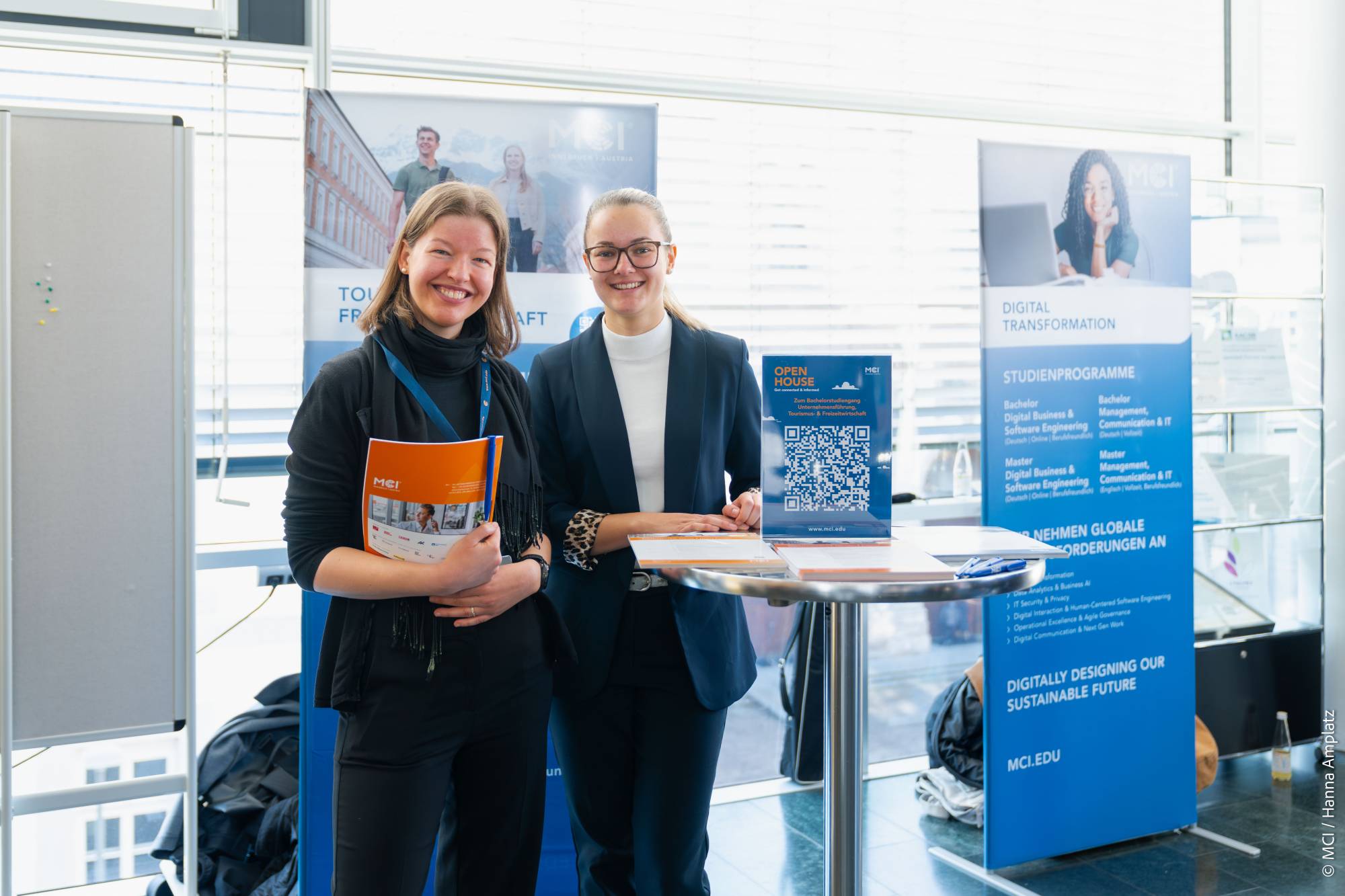 <p>Impressionen des MCI OPEN HOUSE 2026 in Innsbruck ©MCI/Hanna Amplatz</p>