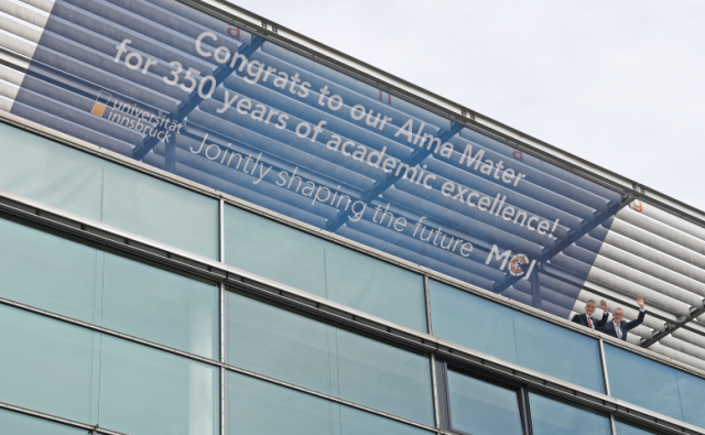 MCI congratulates the University of Innsbruck on 