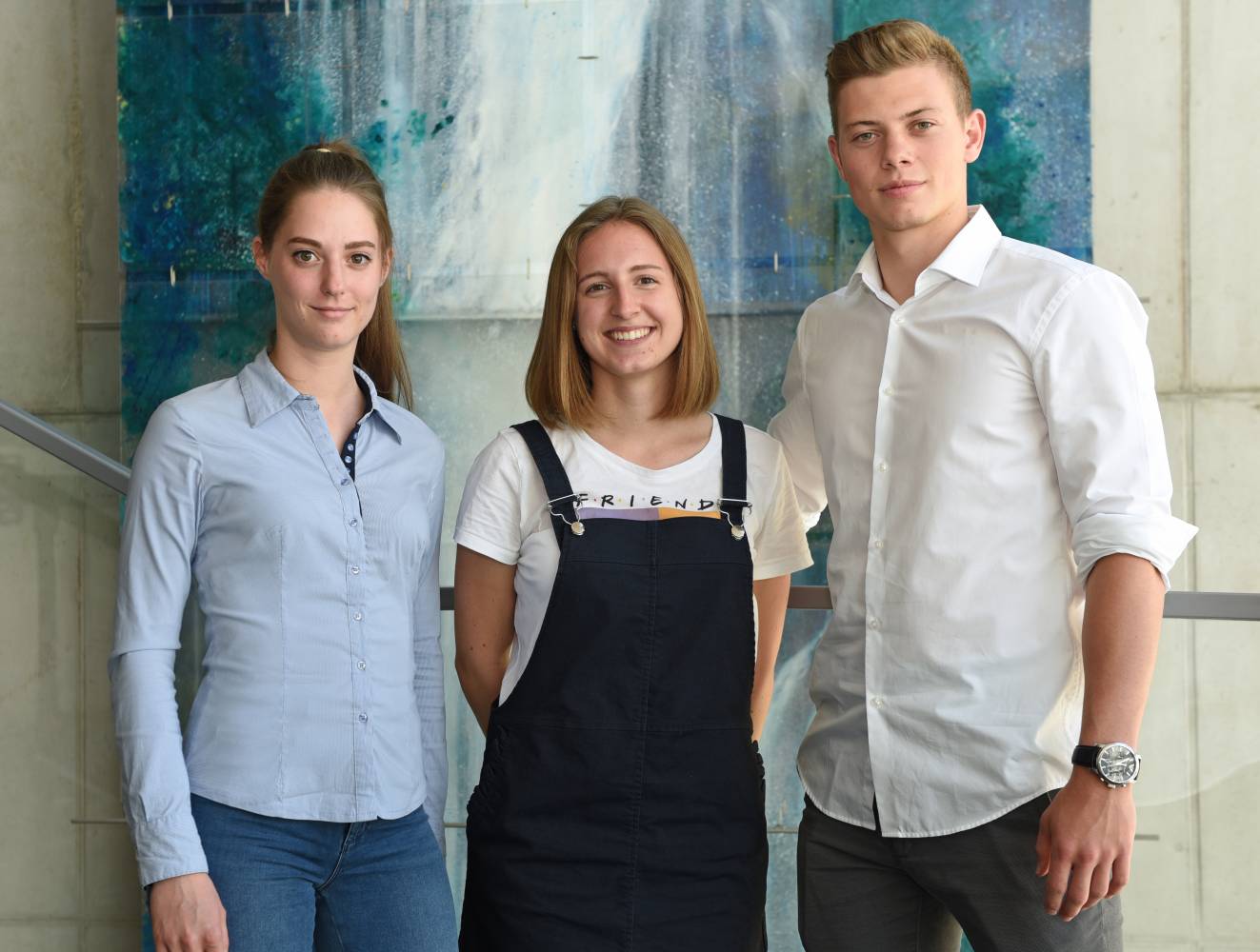 The new chairpersons, from left: Katharina Elena Walser, Caroline Bachlechner, Stefan Soier. Photo: MCI