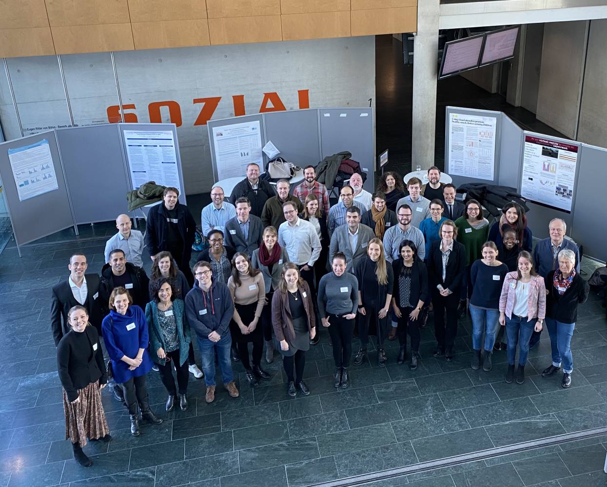 The '7th University of Innsbruck and MCI Workshop in Behavioral and Experimental Health Economics' is met with great interest. Photo: Helena Fornwagner (UIBK) 