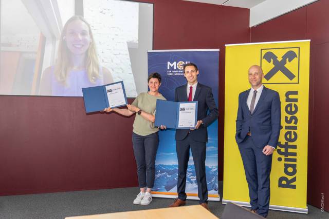 Raiffeisen Award 2022 goes to MCI students