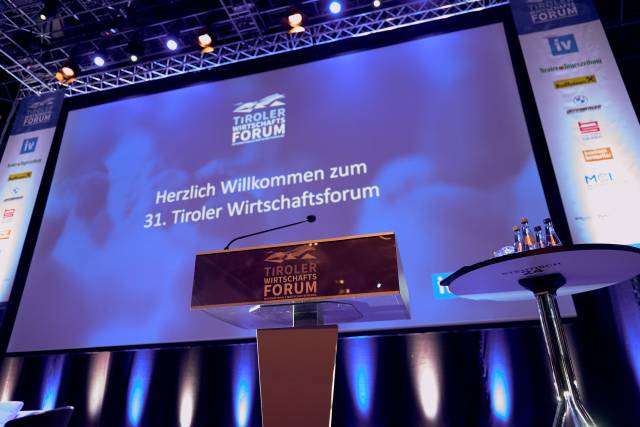 Tiroler Wirtschaftsforum 2022: Unternehmen statt unterlassen – Technologie. Innovation. Standort. Werte.  © Klaus Maislinger