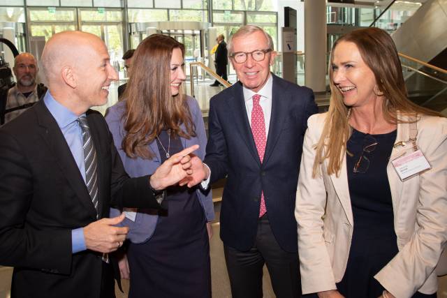 Inspirierende Dialoge, begeisterte Gäste und strahlende Gesichter beim ersten Salzburger Wirtschaftsforum. ©Scheinast.com