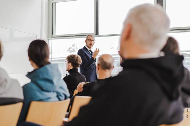 <p>Eindrücke des MCI Open House 2023 in Innsbruck. ©MCI / Anna Geisler</p>