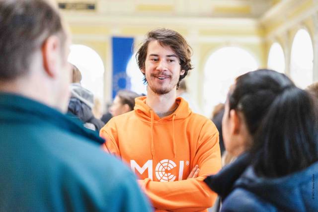 <p>Eindrücke des MCI Open House 2023 in Innsbruck. ©MCI / Anna Geisler</p>