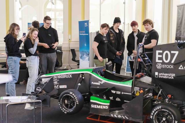 <p>Eindrücke des MCI Open House 2023 in Innsbruck. ©MCI / Anna Geisler</p>