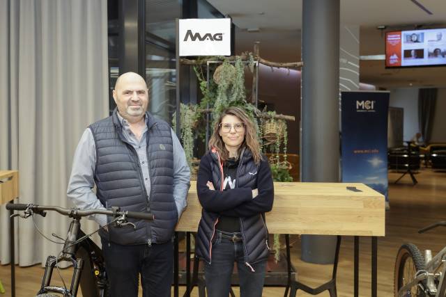Die Start-Up Arena mit ausgewählten Newcomern aus der Region bietet beste Möglichkeiten für Kontakte und Partnerschaften. © Ingrid Heiss