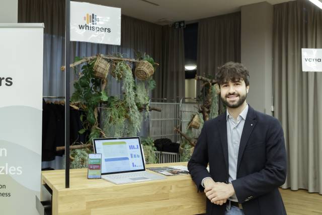 Die Start-Up Arena mit ausgewählten Newcomern aus der Region bietet beste Möglichkeiten für Kontakte und Partnerschaften. © Ingrid Heiss