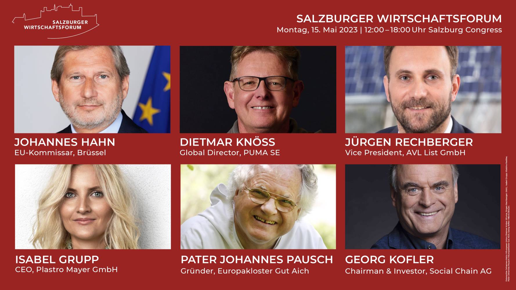 The guests can look forward to an exciting program with top-class panel guests. Layout: ©SWF/MCI
