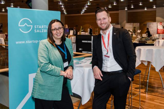 Die Innovation Area ermöglichte es Start-ups und Hochschulen ermöglichte, ihre Ideen und Forschungsprojekte zu präsentieren und wertvolle Kontakte zu knüpfen. © Scheinast