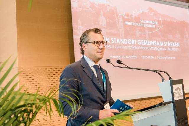 Peter Unterkofler, Präsident der Salzburger Industriellenvereinigung © Scheinast