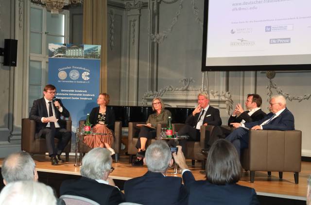 Hochrangige Gäste und spannende Diskussionen beim Joseph Schumpeter Forum 2023. © Frischauf Bild