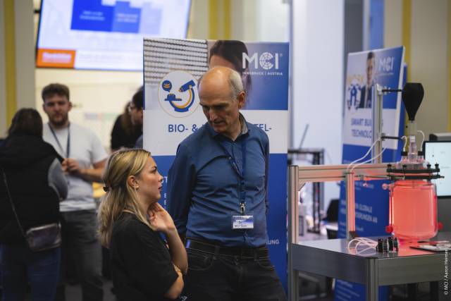 <p>Impressions of the Tyroelan University Day in Innsbruck. ©MCI / Aaron Heimerl</p>