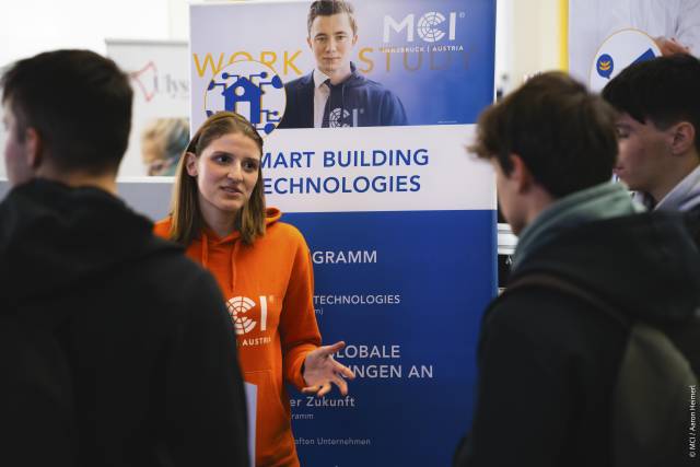 <p>Impressions of the Tyroelan University Day in Innsbruck. ©MCI / Aaron Heimerl</p>