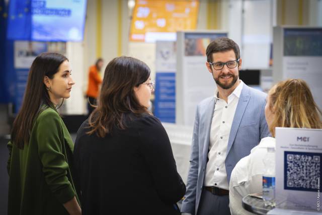 <p>Impressions of the Tyroelan University Day in Innsbruck. ©MCI / Aaron Heimerl</p>