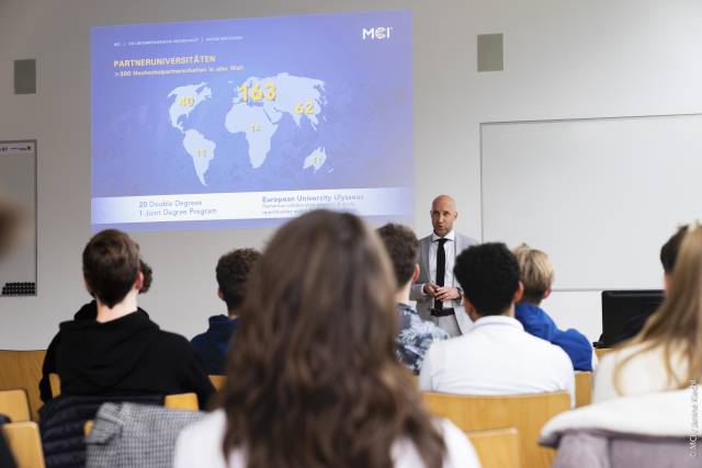 <p>Impressions of the Tyroelan University Day in Innsbruck. ©MCI / Janine Kiechl</p>