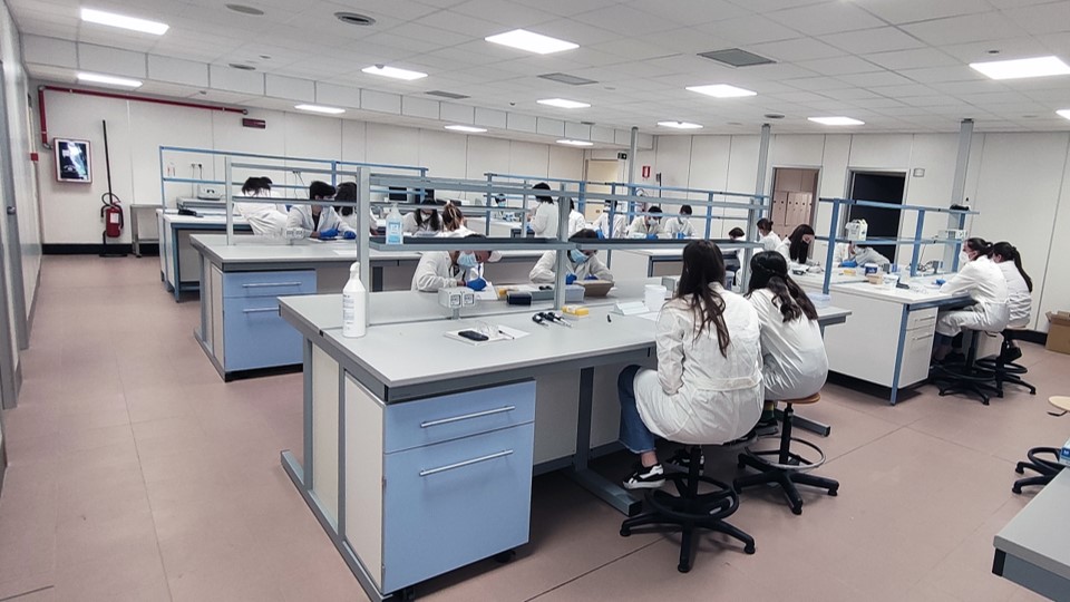 <p>Insight into the laboratories of Università di Genova, Italy © Università di Genova</p>