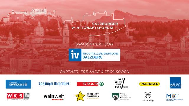 The organizers and partners of the Economic Forum Salzburg 2024 Photo: ©Tourismus Salzburg Foto / Günter Breitegger