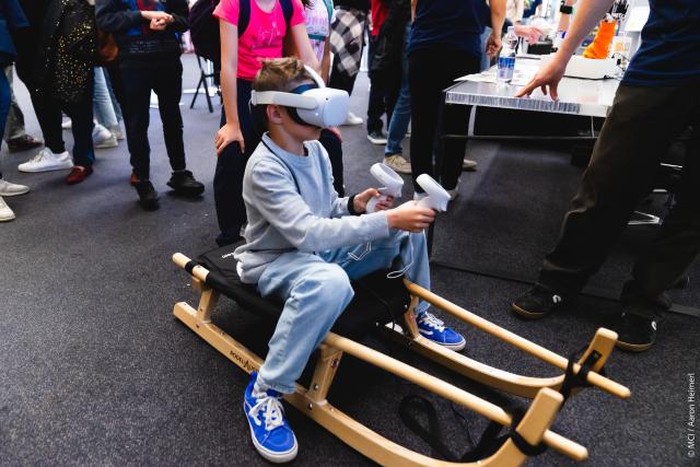 <p>Die Lange Nacht der Forschung 2024 am MCI ermöglichte hautnahe Einblicke in die Forschung der Unternehmerischen Hochschule®. ©MCI/Heimerl</p>