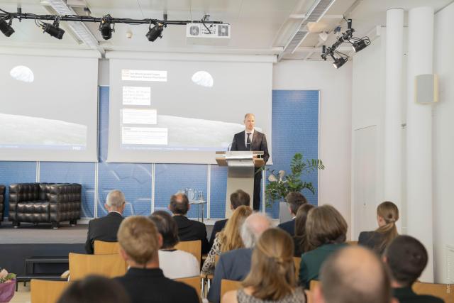 Martin Spruck during his inagural lecture ©MCI / Janine Kiechl