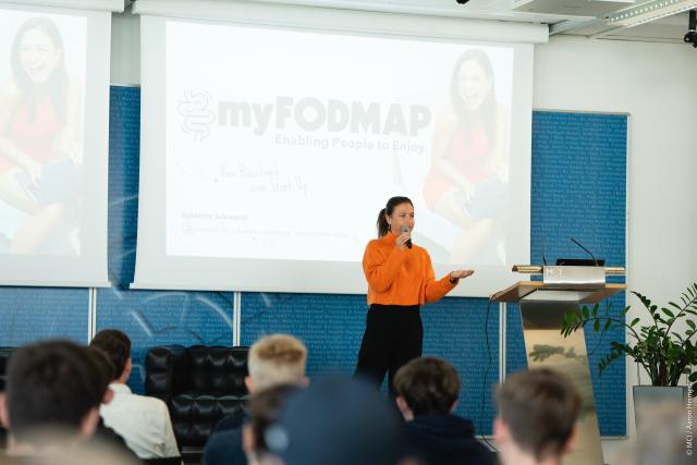 Susanne Schwarzl, Gründerin von myFODMAP ©MCI / Aaron Heimerl
