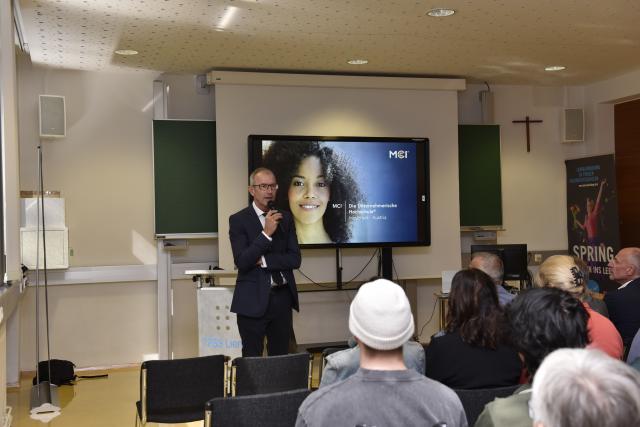 MCI Rector Andreas Altmann ©MCI