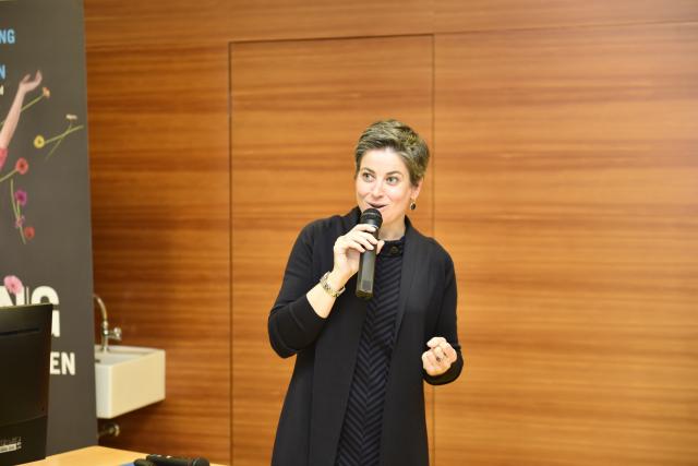 Michaela Hysek-Unterweger, District Chairwoman of the Lienz Chamber of Commerce ©MCI