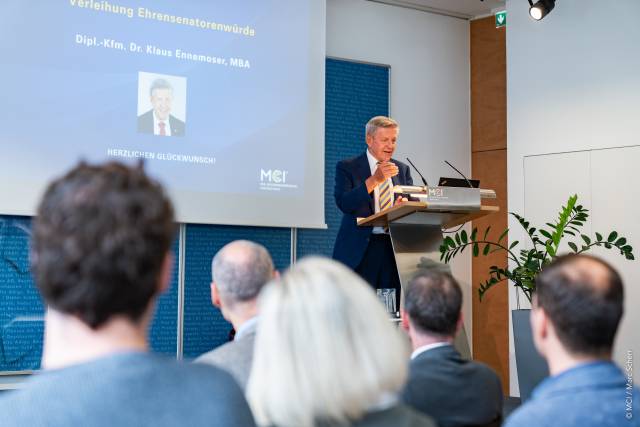 Senator h.c. Dr. Klaus Ennemoser ©MCI / Marc Scherr