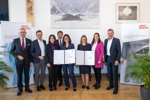 Landeshauptstadt Innsbruck prämiert MCI-Forscherinnen