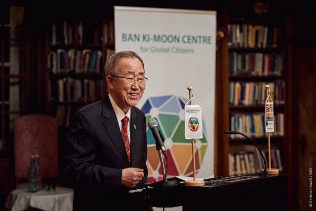 S.E. Ban Ki-moon, 8. Generalsekretär der Vereinten Nationen ©MCI / Christian Streili