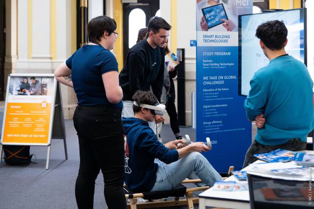 <p>Impressionen des MCI Open House 2025 ©MCI/Aaron Heimerl</p>