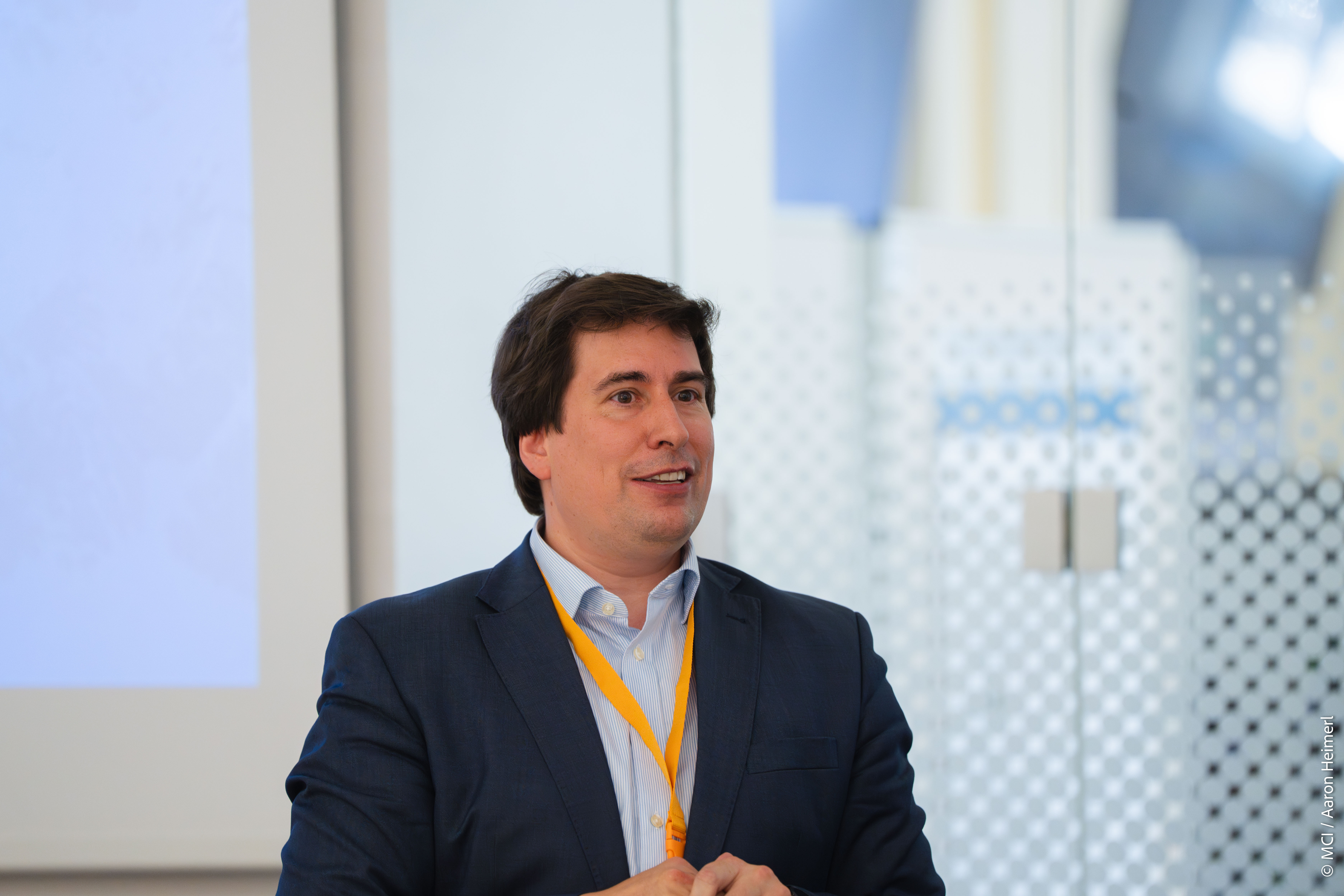 Martin Pillei, Head of Research & Development at MCI ©MCI/Aaron Heimerl