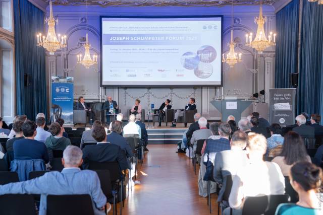 Joseph Schumpeter Forum 2025: Podiumsdiskussion zum Thema 